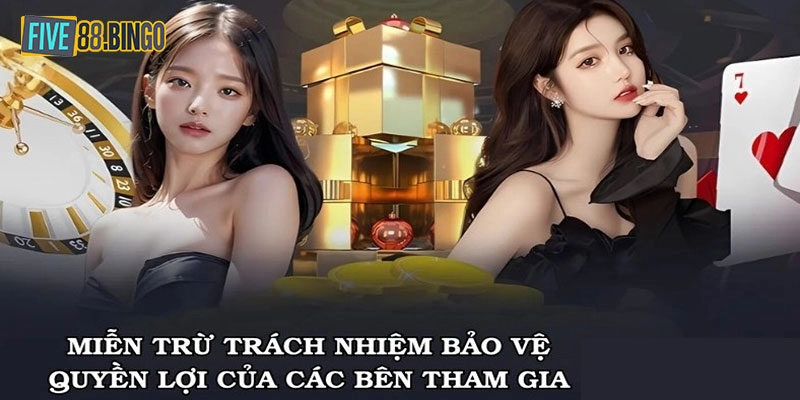 Nội dung liên quan tới miễn trừ trách nhiệm Five88